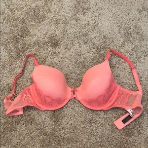 Pink Lace Bra